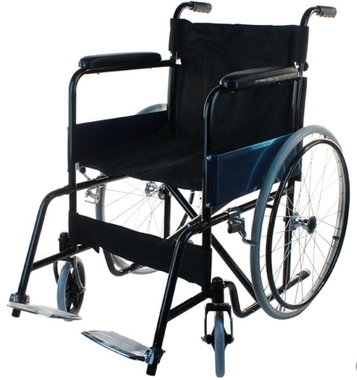 Кресло-коляска инвалидная LY-250-102 (ширина сид. 45см) колеса литые