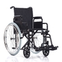 Кресло-коляска Ortonica BASE 130 18″ PU (45,5 см), чёрная рама